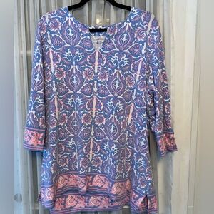 Coolibar XL St. Lucia Tunic Top UPF 50+ Sunshirt